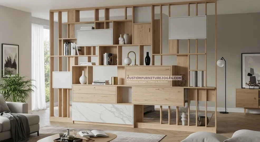 Jasa Pembuatan Rak Partisi Jogja